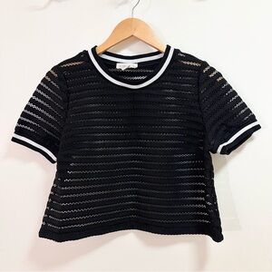 Forever 21 Semi Transparent Crop Top